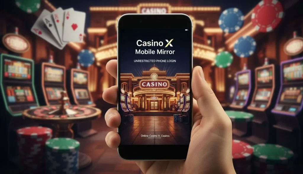 Мобильное зеркало Casino X — вход с телефона без ограничений Мобильное зеркало Casino X — вход с телефона без ограничений