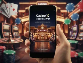 Мобильное зеркало Casino X — вход с телефона без ограничений